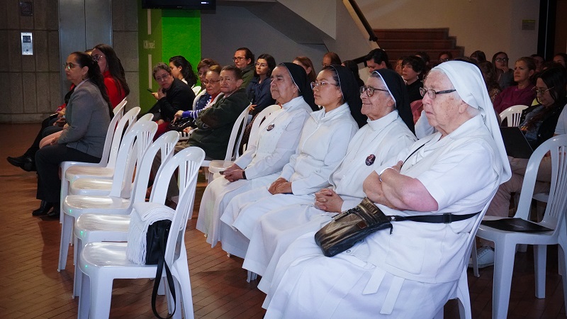 Inauguración de la exposición fotográfica: 70 años de la Universidad Católica de Manizales. Un recorrido histórico sobre los momentos más destacados de la institución